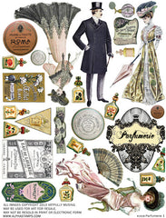 Parfumerie #1 Collage Sheet
