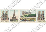 Paris Postcards - Color Collage Sheet