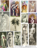 Paris Showgirls #1 Collage Sheet