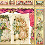 Pink Children's Theatre Collage Sheet