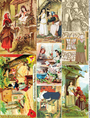 Poison Apple Collage Sheet