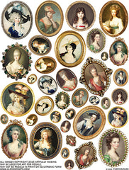 Portraiture Collage Sheet