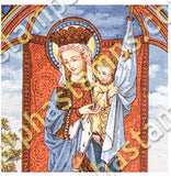 Prayer Card Madonnas Collage Sheet