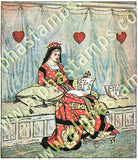 Queen of Hearts #2 Collage Sheet