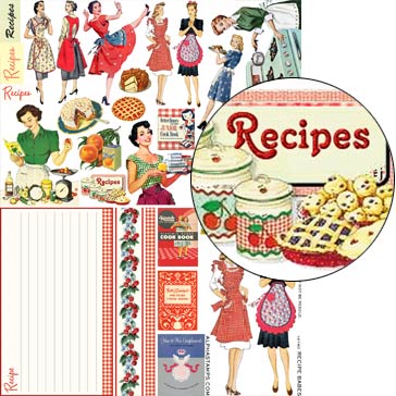Recipe Babes Collage Sheet