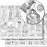 Renaissance Muses Collage Sheet Set