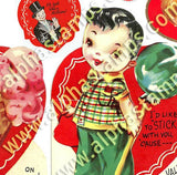 Retro Valentines Collage Sheet