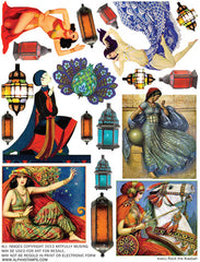 Rock the Kasbah Collage Sheet