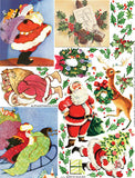 Santa Sleigh Collage Sheet