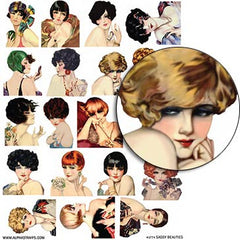 Sassy Beauties Collage Sheet