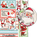 Sassy Santas Collage Sheet