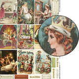 Snow White Windows Collage Sheet