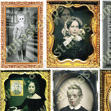Spooky Portraits Collage Sheet
