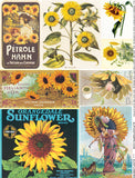 Sunflowers Collage Sheet