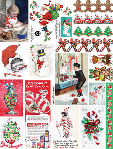 Sweet Christmas Collage Sheet