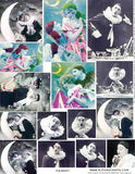 Tallulah's Pierrot (Pierrot #2) Collage Sheet