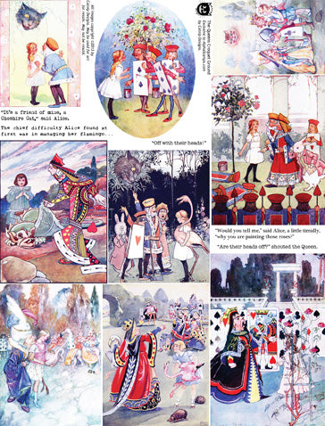 The Queens Croquet Ground Collage Sheet