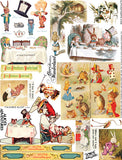 Tin-Sized Alice Collage Sheet