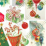 Tiny Trees, Gifts & Ornaments Collage Sheet