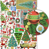 Tiny Trees, Gifts & Ornaments Collage Sheet