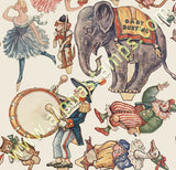 Tiny Circus Collage Sheet