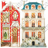 Tiny Dollhouse Scenes Collage Sheet