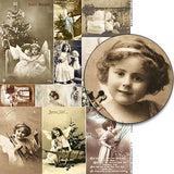 Victorian Angels Collage Sheet