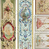 Vintage Decorative Panels Collage Sheet