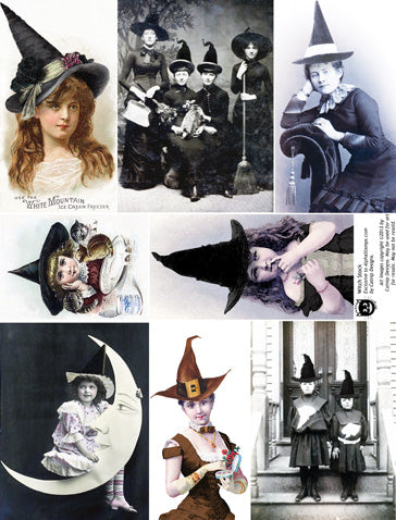 Witch Stock Collage Sheet