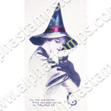 Witchy Postcard Women Collage Sheet