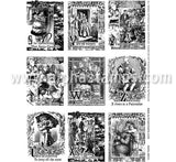Christmas ABCs - Full Alphabet Collage Sheet
