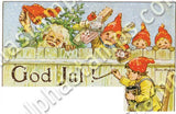 Christmas Gnomes Collage Sheet