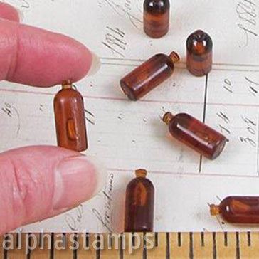 Amber Resin Potions Bottle