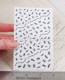 Tiny Black Ants Stickers*