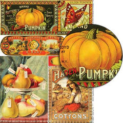 Autumn Labels Collage Sheet
