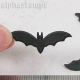 45mm Wide Black Acrylic Bats*