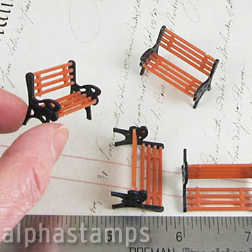 1/4 Scale Park Bench