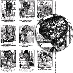 Bennett Animal ABCs - A-I Collage Sheet