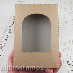 Mini Shadowbox Lid - Arched - SOLD OUT
