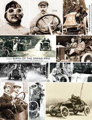 Birth of the Grand Prix Collage Sheet