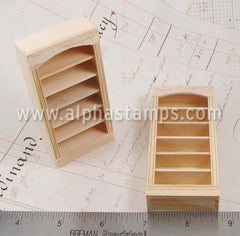 Half Scale Wooden Bookcase