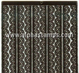 Half-Round Dresden Borders - Black