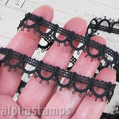 1/2 Inch Loop Braid - Black - SOLD OUT