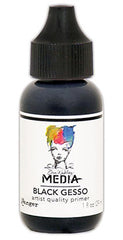 Black Gesso - 1 Ounce Bottle - SOLD OUT