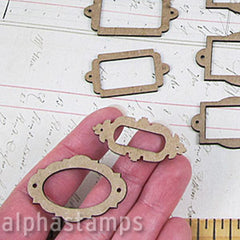 Miniature Bookplates Die-Cut Set*