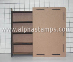 Hidden Drawer Book Box with Shelves - Large*