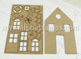 Cabana House Facade Overlay & Nautical Shapes