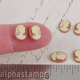 Miniature Cornelian Cameos