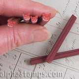 Polymer Clay Red Devil Cane