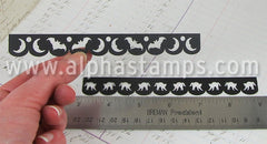 Black Cats & Bats Border Set